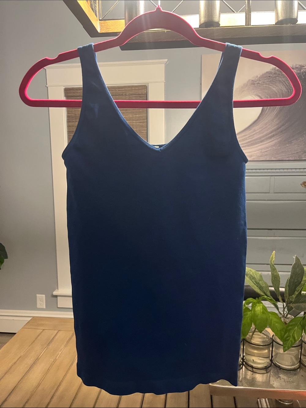 Anthropologie Stretchy V-neck Tank Top